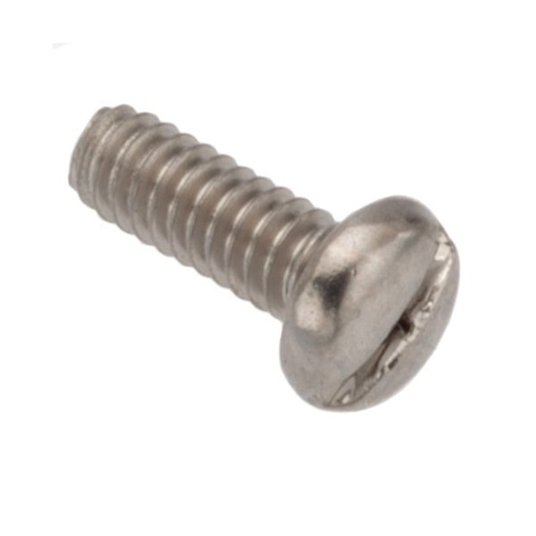 #2-56 Socket Head Cap Screw, Plain 18-8 Stainless Steel, 1/4 in Length