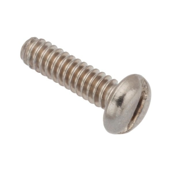 #6-32 Socket Head Cap Screw, Plain 18-8 Stainless Steel, 1/2 in Length