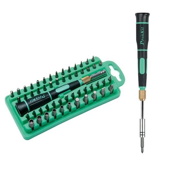 Screwdriver and Bit Set 58Pc