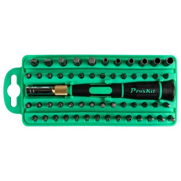 Screwdriver and Bit Set 58Pc