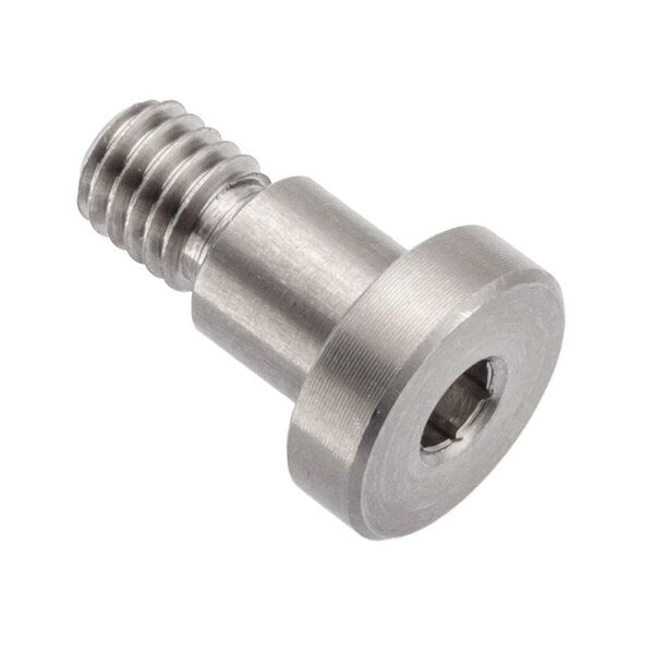 Shoulder Screw, 6g Thr Sz, 6mm Thr Lg, 8 mm Shoulder Lg, 316 Stainless Steel
