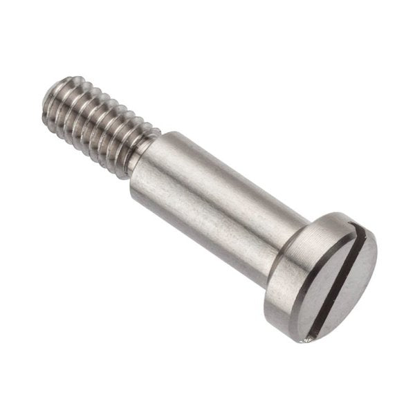 Shoulder Screw, 6g Thr Sz, 8.3mm Thr Lg, 10 mm Shoulder Lg, 316 Stainless Steel