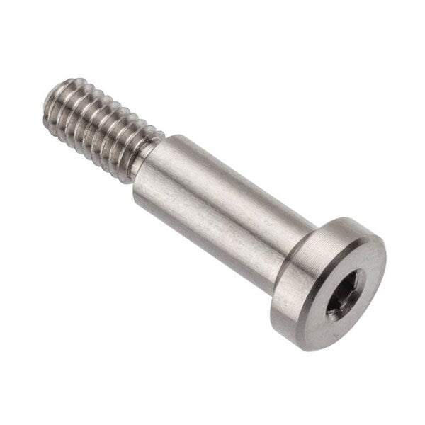 Shoulder Screw, 6g Thr Sz, 8.3mm Thr Lg, 20 mm Shoulder Lg, 316 Stainless Steel