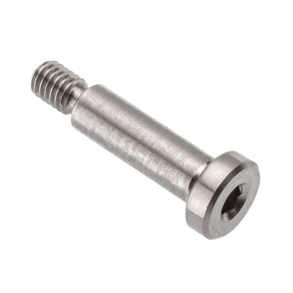 Shoulder Screw, 6g Thr Sz, 8.3mm Thr Lg, 16 mm Shoulder Lg, 316 Stainless Steel