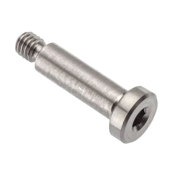 Shoulder Screw, 6g Thr Sz, 5mm Thr Lg, 16 mm Shoulder Lg, 316 Stainless Steel
