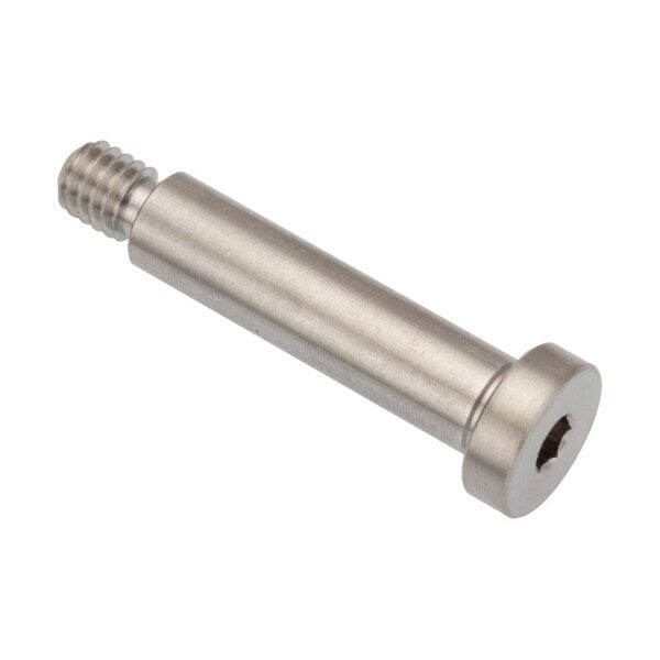 Shoulder Screw, 6g Thr Sz, 8.3mm Thr Lg, 30 mm Shoulder Lg, 316 Stainless Steel