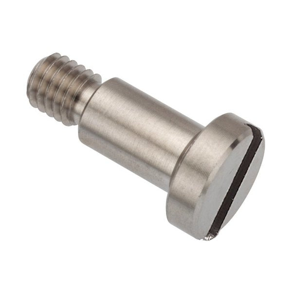 Shoulder Screw, 6g Thr Sz, 6mm Thr Lg, 16 mm Shoulder Lg, 316 Stainless Steel