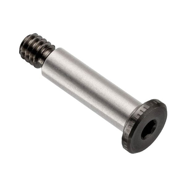 Shoulder Screw, #10-24 Thr Sz, 3/8 Thr Lg, 5/8 in Shoulder Lg, Alloy Steel