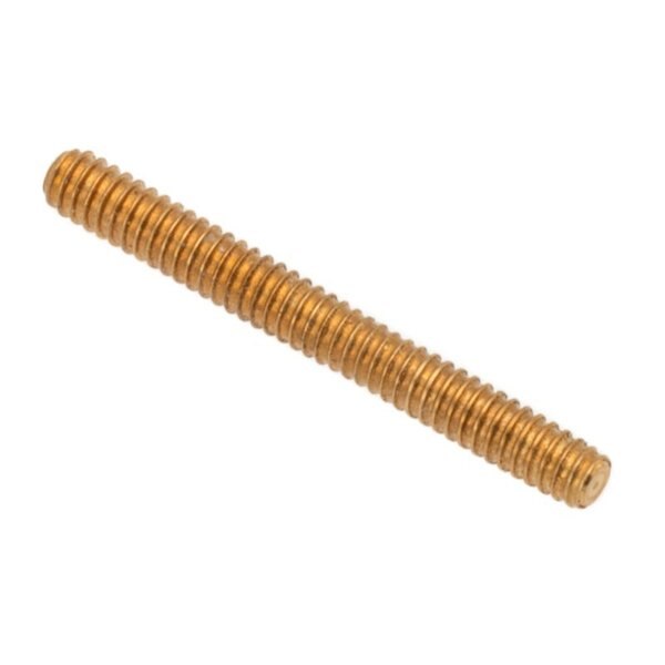Fully Threaded Threaded Stud, 0-80, 1/2, 360, Unfinished Finish