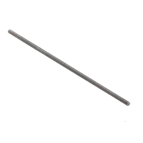 Fully Threaded Threaded Stud, 0-80, 1-1/2, 303 (18-8 SS), Unfinished Finish