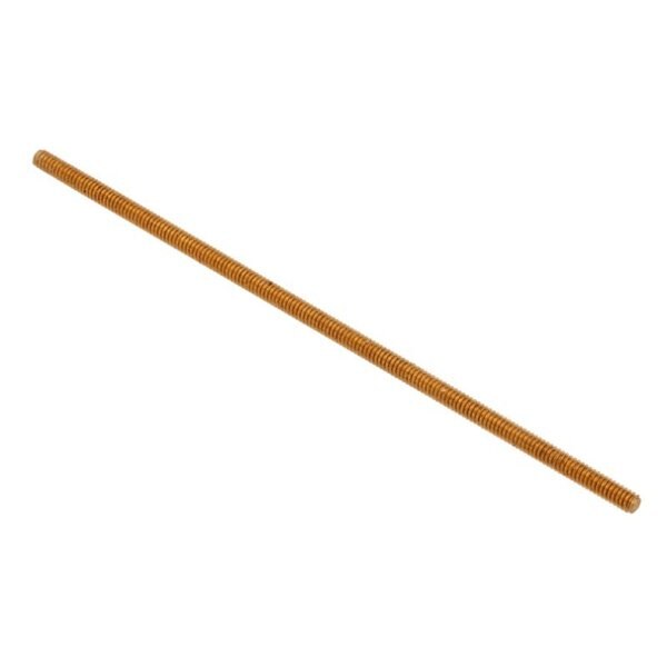 Fully Threaded Threaded Stud, 0-80, 2, 306, Unfinished Finish