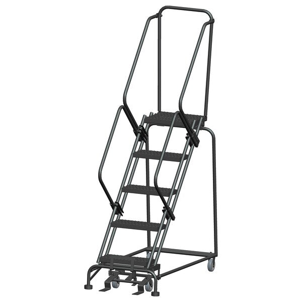 Stock Picking Roll Ladder, Steel, 50 in.H