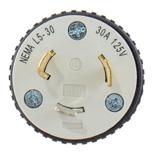 Watertight Plug Nema L5-30P, 30A/1