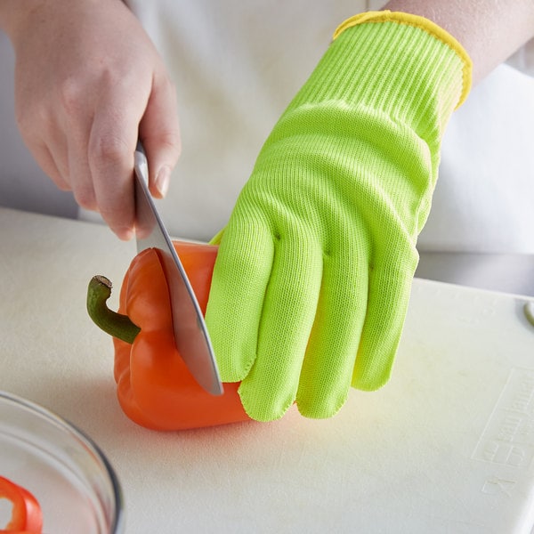 Cut Resistant Gloves, A4 Cut Level, Uncoated, XS, 1 PR