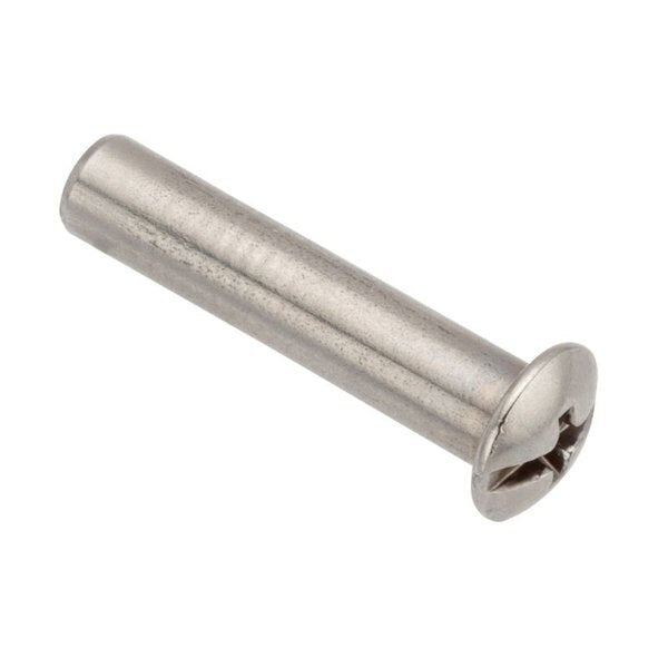 Combo Barrel, #6-32, 7/8 in Brl Lg, 3/16 in Brl Dia, 316 Stainless Steel Black Oxide