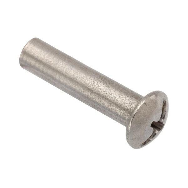Combo Barrel, #8-32, 7/8 in Brl Lg, 13/64 in Brl Dia, 316 Stainless Steel Unfinished