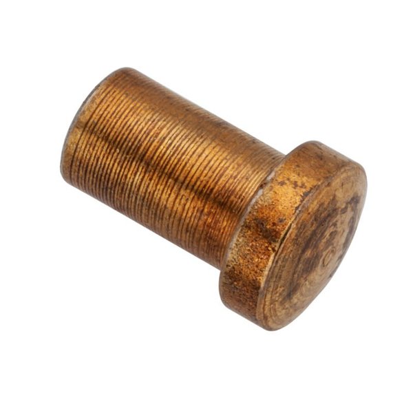 Grommet Nut, No Drive, #12-24 Size, Brass