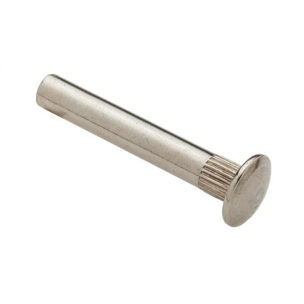 Arch Barrel, #8-32, 1-9/16 in Brl Lg, 1/4 in Brl Dia, 316 Stainless Steel Unfinished