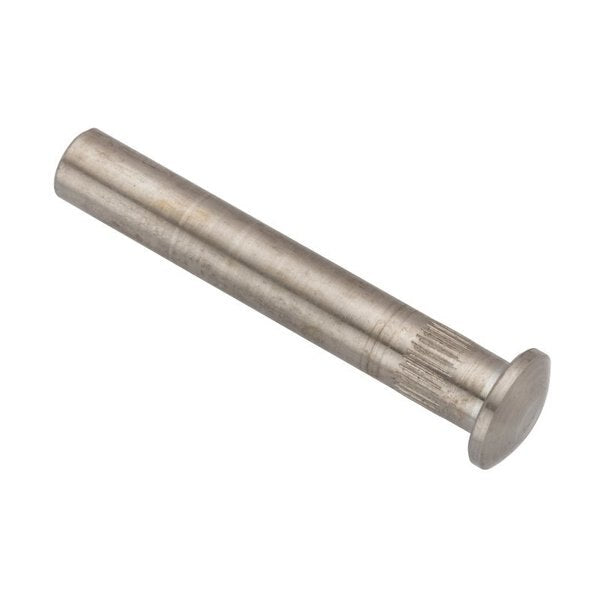 Arch Barrel, #10-32, 3 in Brl Lg, 5/16 in Brl Dia, 316 Stainless Steel Unfinished