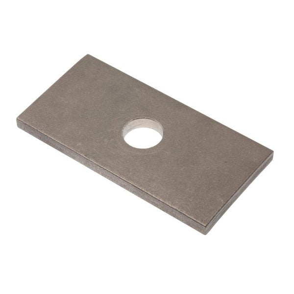 Bearing Plate, Fits Bolt Size 3/4 in 18-8 Stainless Steel, Plain Finish