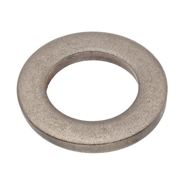 Flat Washer, Fits Bolt Size M18 , 18-8 Stainless Steel Plain Finish