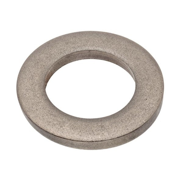 Flat Washer, Fits Bolt Size M16 , 18-8 Stainless Steel Plain Finish