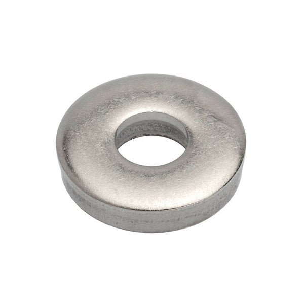 Flat Washer, Fits Bolt Size M8 , 316 Stainless Steel Plain Finish