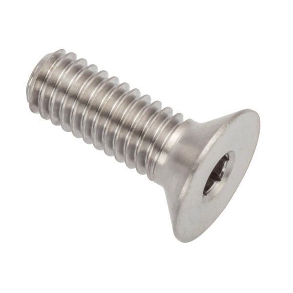 M3.5 Socket Head Cap Screw, Passivated 18-8 Stainless Steel, 10 mm Length