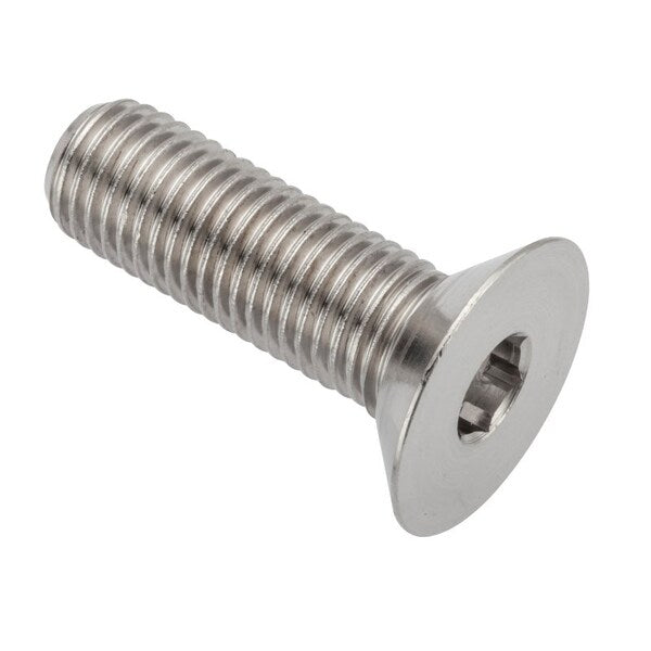 M7-1.00 Socket Head Cap Screw, Plain Stainless Steel, 25 mm Length