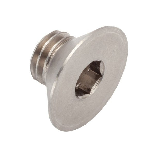M8 Socket Head Cap Screw, Plain Stainless Steel, 8 mm Length