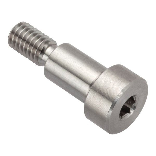 Shoulder Screw, M6 x 1 Thr Sz, 11mm Thr Lg, 12 mm Shoulder Lg, 316 Stainless Steel