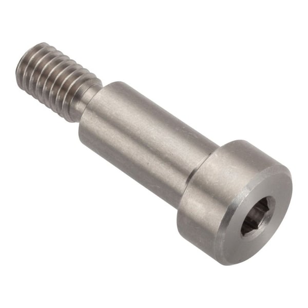 Shoulder Screw, M6 x 1 Thr Sz, 11mm Thr Lg, 16 mm Shoulder Lg, 316 Stainless Steel