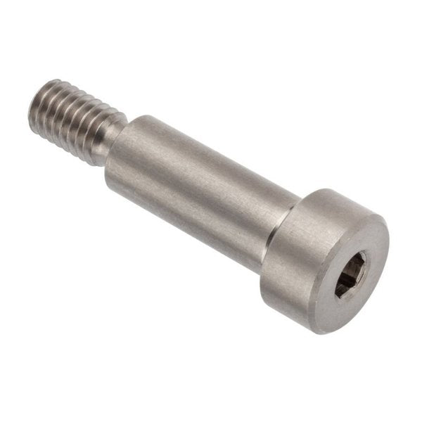 Shoulder Screw, M6 x 1 Thr Sz, 11mm Thr Lg, 20 mm Shoulder Lg, 316 Stainless Steel