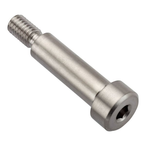 Shoulder Screw, M6 x 1 Thr Sz, 11mm Thr Lg, 25 mm Shoulder Lg, 316 Stainless Steel