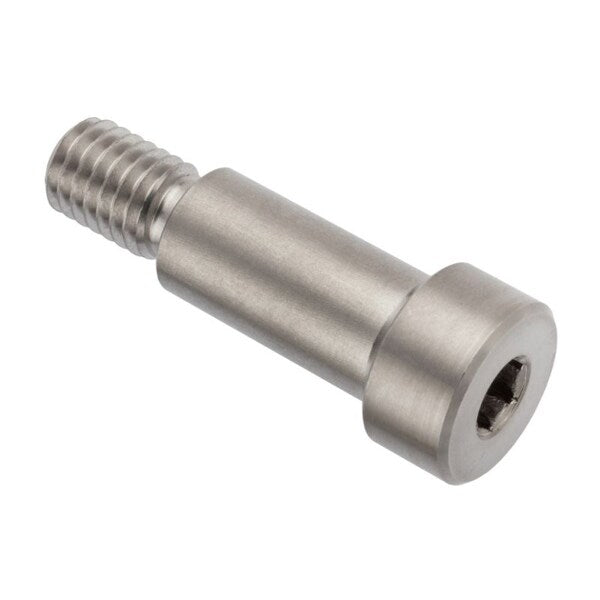 Shoulder Screw, M8 x 1.25 Thr Sz, 12mm Thr Lg, 20 mm Shoulder Lg, 316 Stainless Steel