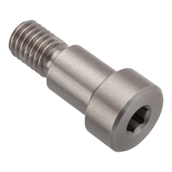 Shoulder Screw, M8 x 1.25 Thr Sz, 12mm Thr Lg, 12 mm Shoulder Lg, 316 Stainless Steel