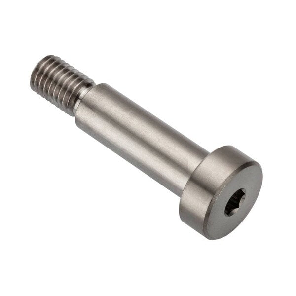 Shoulder Screw, M10 x 1.5 Thr Sz, 16mm Thr Lg, 35 in Shoulder Lg, 316 Stainless Steel