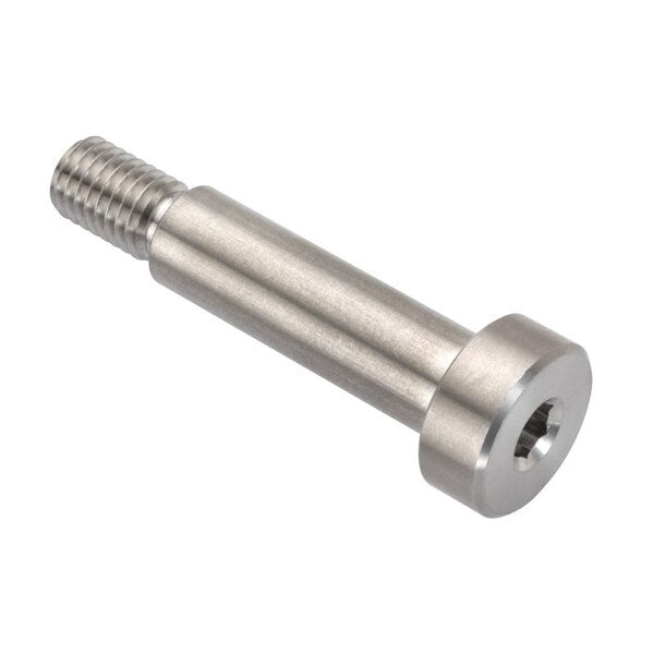 Shoulder Screw, M10 x 1.5 Thr Sz, 16mm Thr Lg, 40 mm Shoulder Lg, 316 Stainless Steel