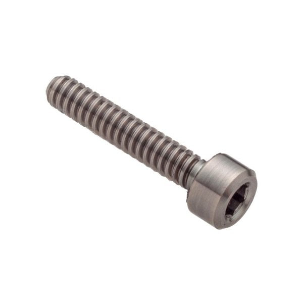 #10-32 Socket Head Cap Screw, Plain Titanium, 1 in Length