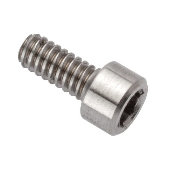 #2-56 Socket Head Cap Screw, Plain Stainless Steel, 3/16 in Length