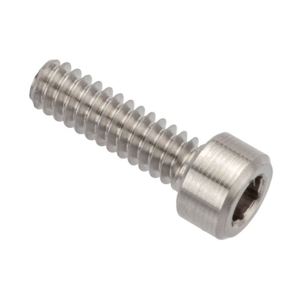 #4-40 Socket Head Cap Screw, Plain Stainless Steel, 3/8 in Length