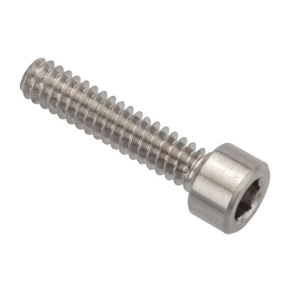 #4-40 Socket Head Cap Screw, Plain Stainless Steel, 5/8 in Length