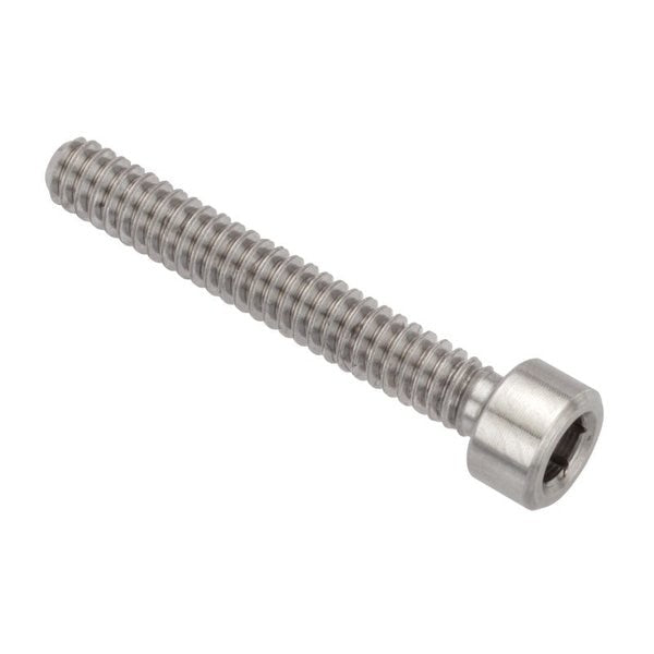 #4-40 Socket Head Cap Screw, Plain Stainless Steel, 3/4 in Length