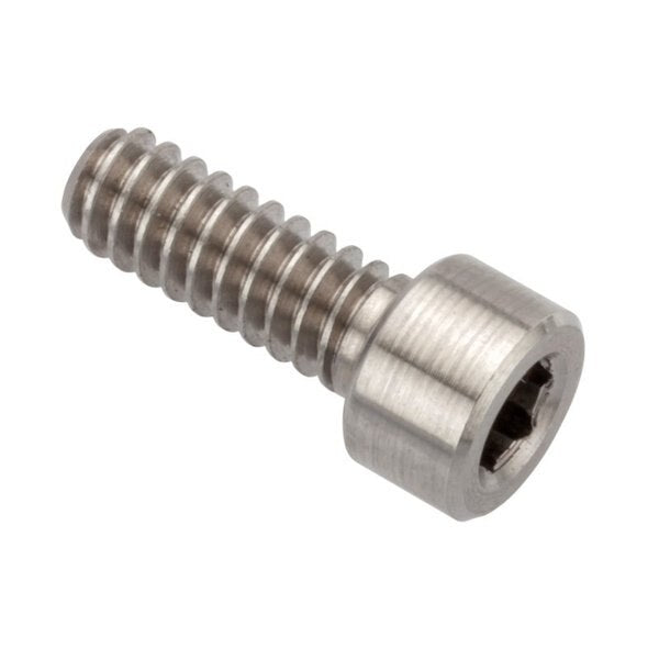 #6-32 Socket Head Cap Screw, Plain Stainless Steel, 3/8 in Length