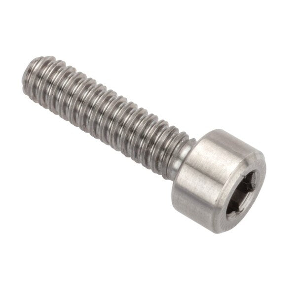 #6-32 Socket Head Cap Screw, Plain Stainless Steel, 1/2 in Length