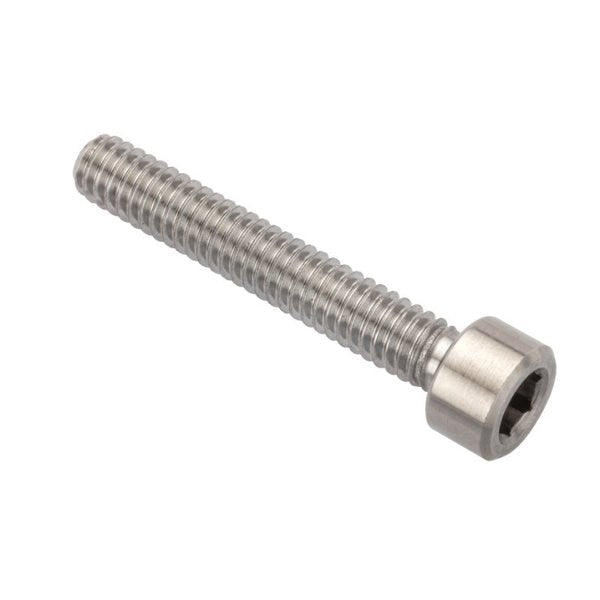 #8-32 Socket Head Cap Screw, Plain Stainless Steel, 1-1/4 in Length