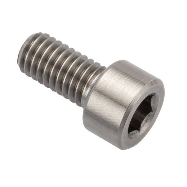 #10-32 Socket Head Cap Screw, Plain Stainless Steel, 3/8 in Length