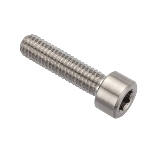 #10-32 Socket Head Cap Screw, Plain Stainless Steel, 1-1/4 in Length