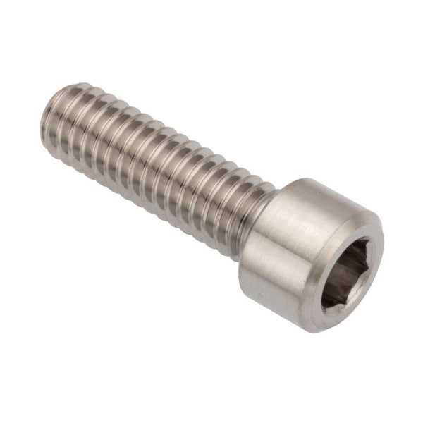 #6-32 Socket Head Cap Screw, Plain Titanium, 1 in Length