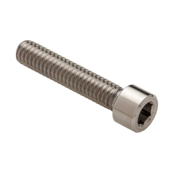 M12 Socket Head Cap Screw, Plain Titanium, 55 mm Length